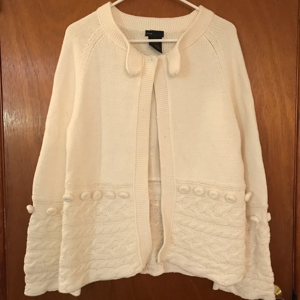 Knit Poncho | Grace Elements